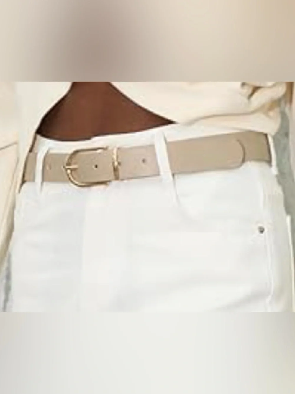 Earnda Faux Leather Belt